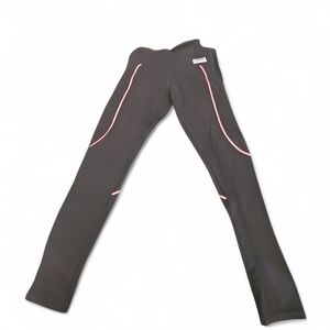 Victoria's Secret‎ Black Leggings with Pink Accents